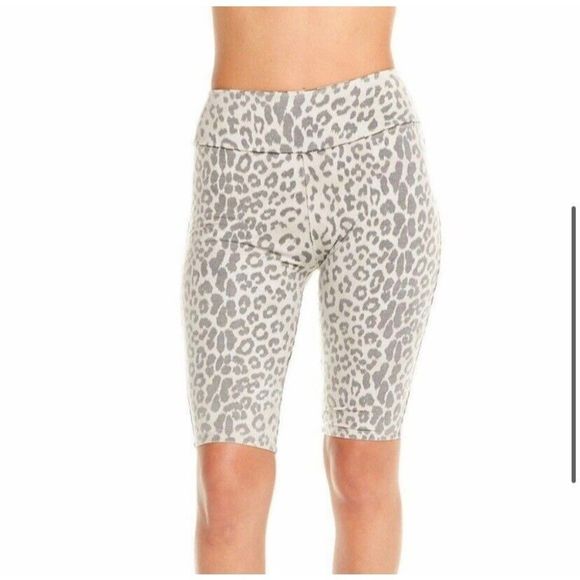 Chaser Quadra Blend Bike Shorts Leopard M Medium NWT Biker Short - Picture 4 of 6